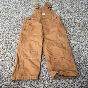 Carhartt Duck Wash Toddler Overalls